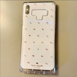 Authentic Kate Spade case for galaxy Note 9